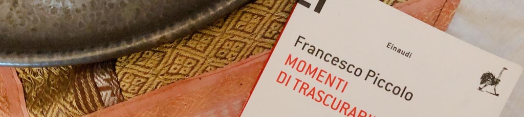 Francesco Piccolo: “Momenti di trascurabile felicità” e “Momenti di trascurabile infelicità” “