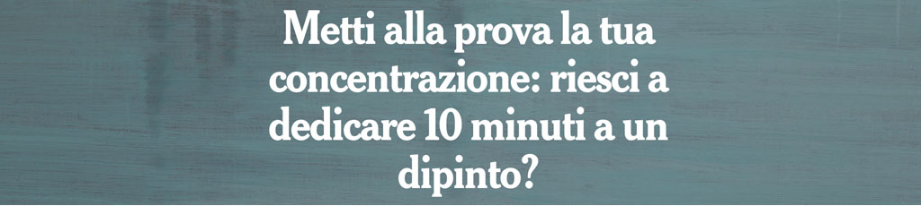 Osservare un dipinto