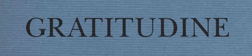 Oliver Sacks: Gratitudine