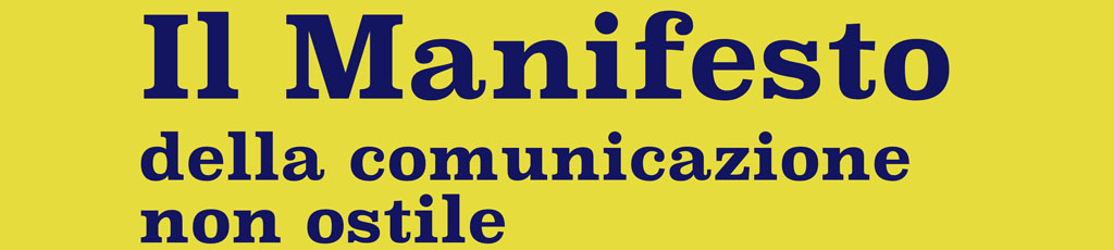 Manifesto della comunicazione non ostile