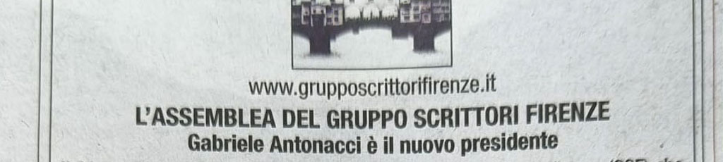 Il Gruppo Scrittori Firenze